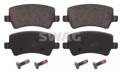 50 91 6625 SWAG Комплект тормозных колодок, дисковый тормоз